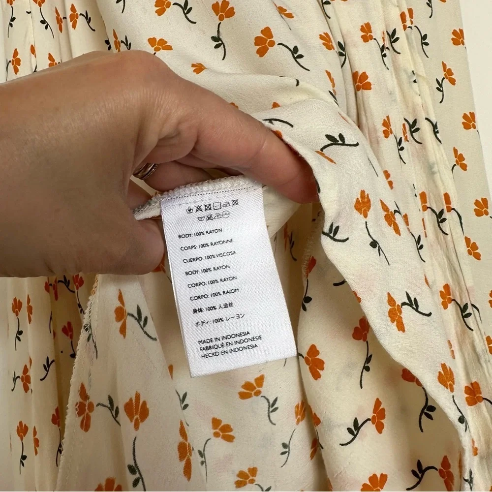 Faithfull Kamares Wrap Skirt Size 6